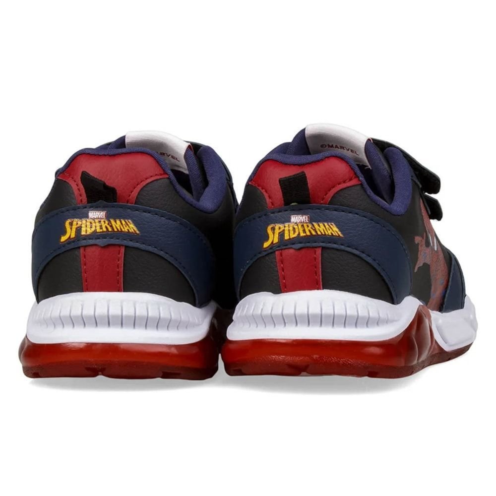 Tênis Marvel Homem-Aranha Infantil Preto 4