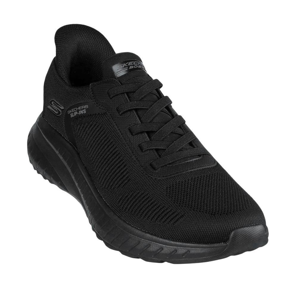 Tênis Skechers Bob Squad Chaos Solid Step Masculino Preto 3