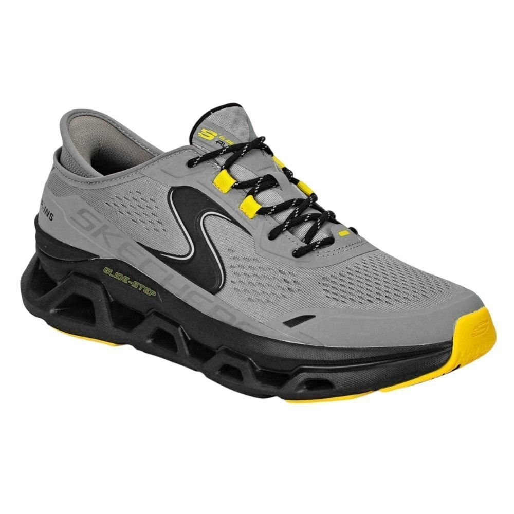 Tênis Skechers Glide-Step Altus Masculino Cinza 3