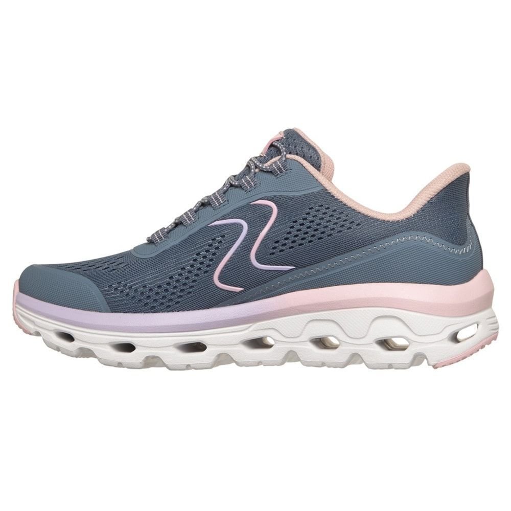 Tênis Skechers Glide-Step Sole Feminino Cinza 2