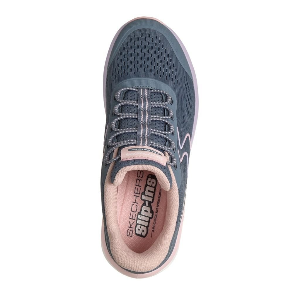 Tênis Skechers Glide-Step Sole Feminino Cinza 4