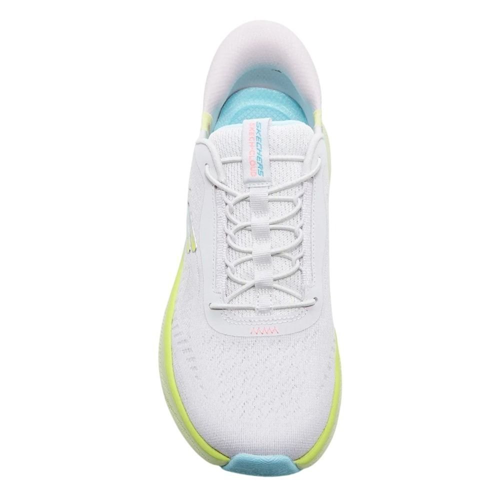 Tênis Skechers Cloud Perfectly Plush Feminino Branco 5