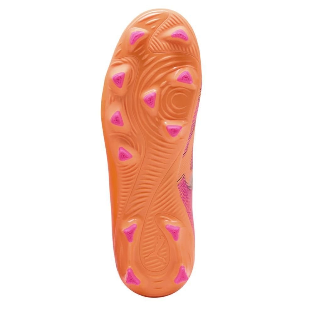Chuteira Campo Puma Future 8 Play FG/AG Infantil Laranja 6