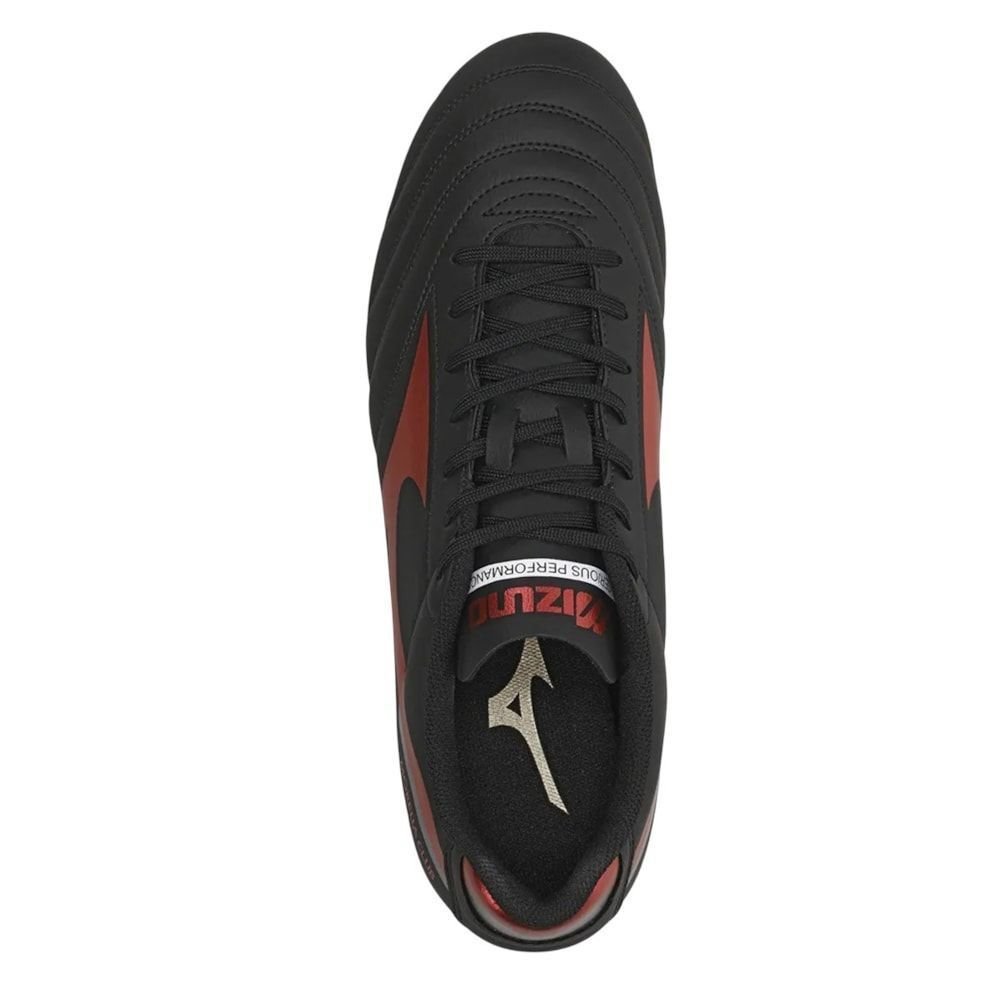 Chuteira Campo Mizuno Morelia Club MD Preto 5