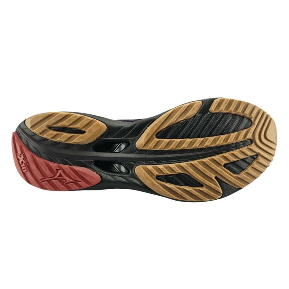 Tênis Mizuno Wave Stratos 3 Masculino Azul Marinho 5