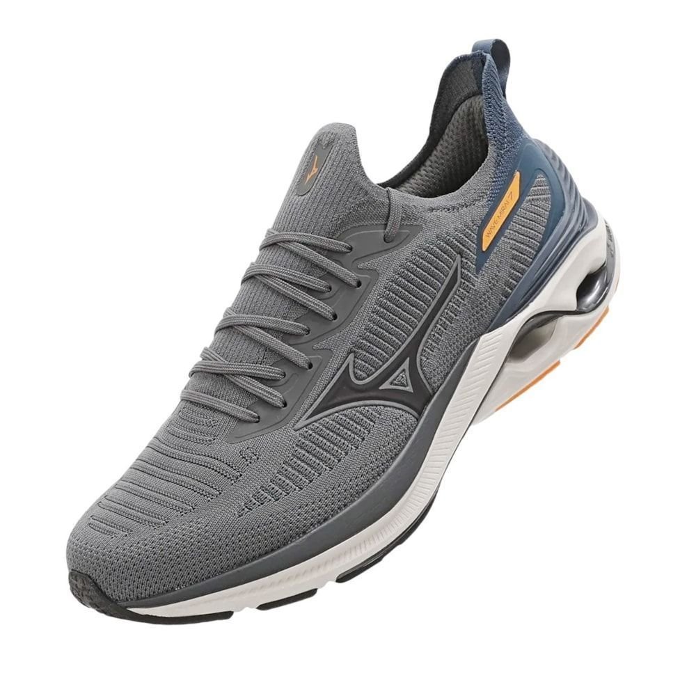 Tênis Mizuno Wave Mirai 7 Masculino Cinza 3