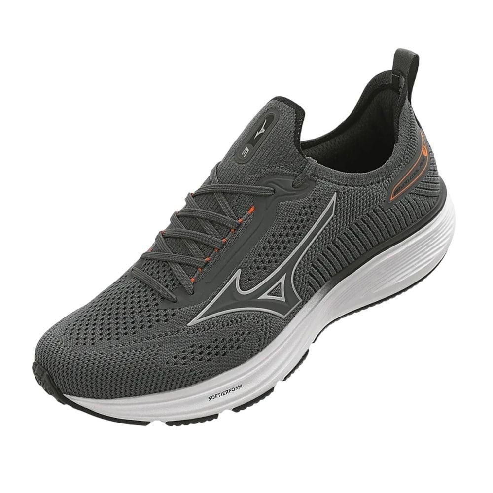 Tênis Mizuno Cool Ride 3 Masculino Cinza 3