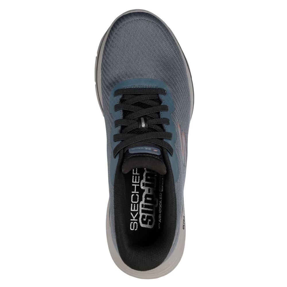 Tênis Skechers Go Walk 8 Pate Masculino Cinza 4