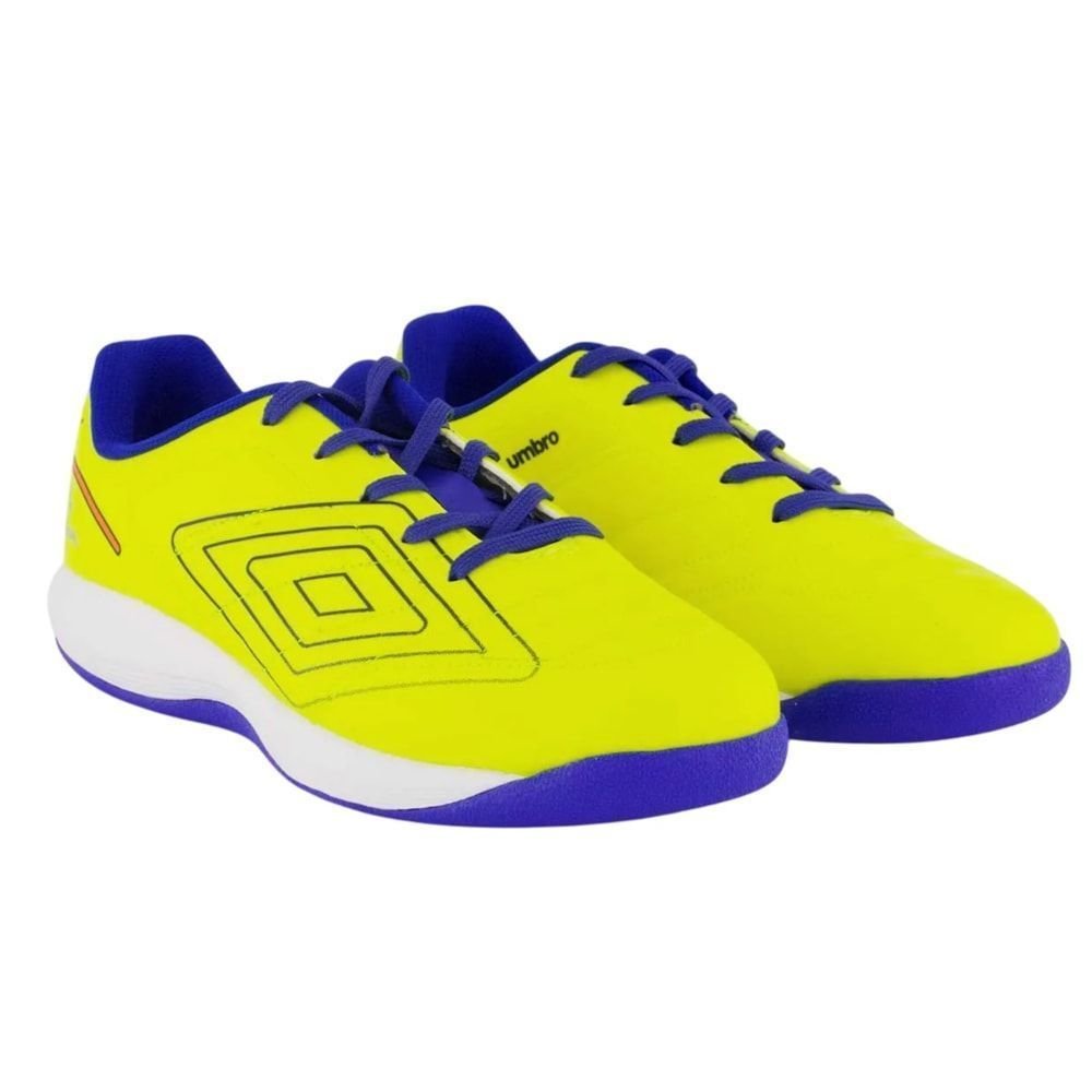 Chuteira Futsal Umbro Br Futsal Juvenil Amarelo 3