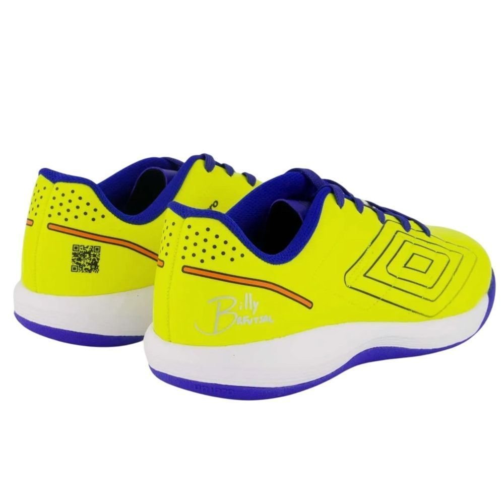 Chuteira Futsal Umbro Br Futsal Juvenil Amarelo 4