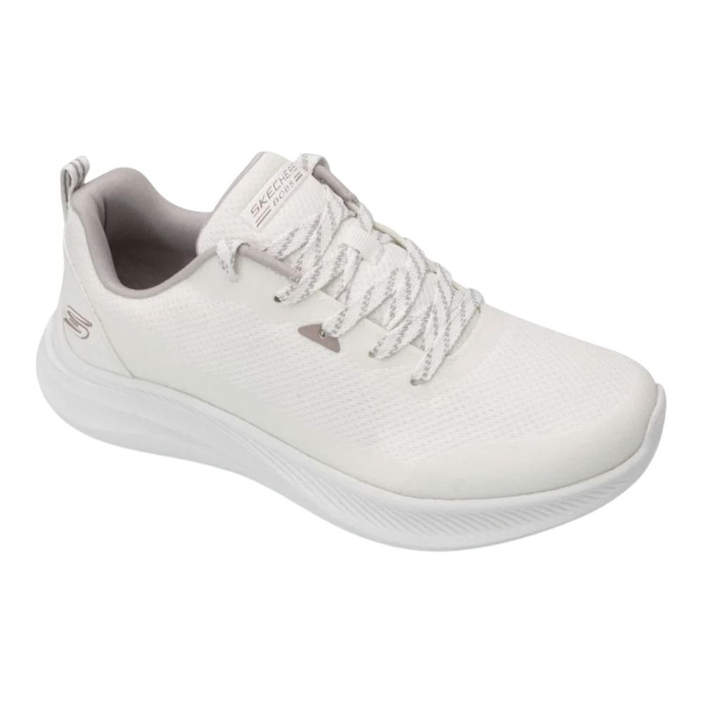 Tênis Skechers Bobs Moda Flex Feminino Branco 2