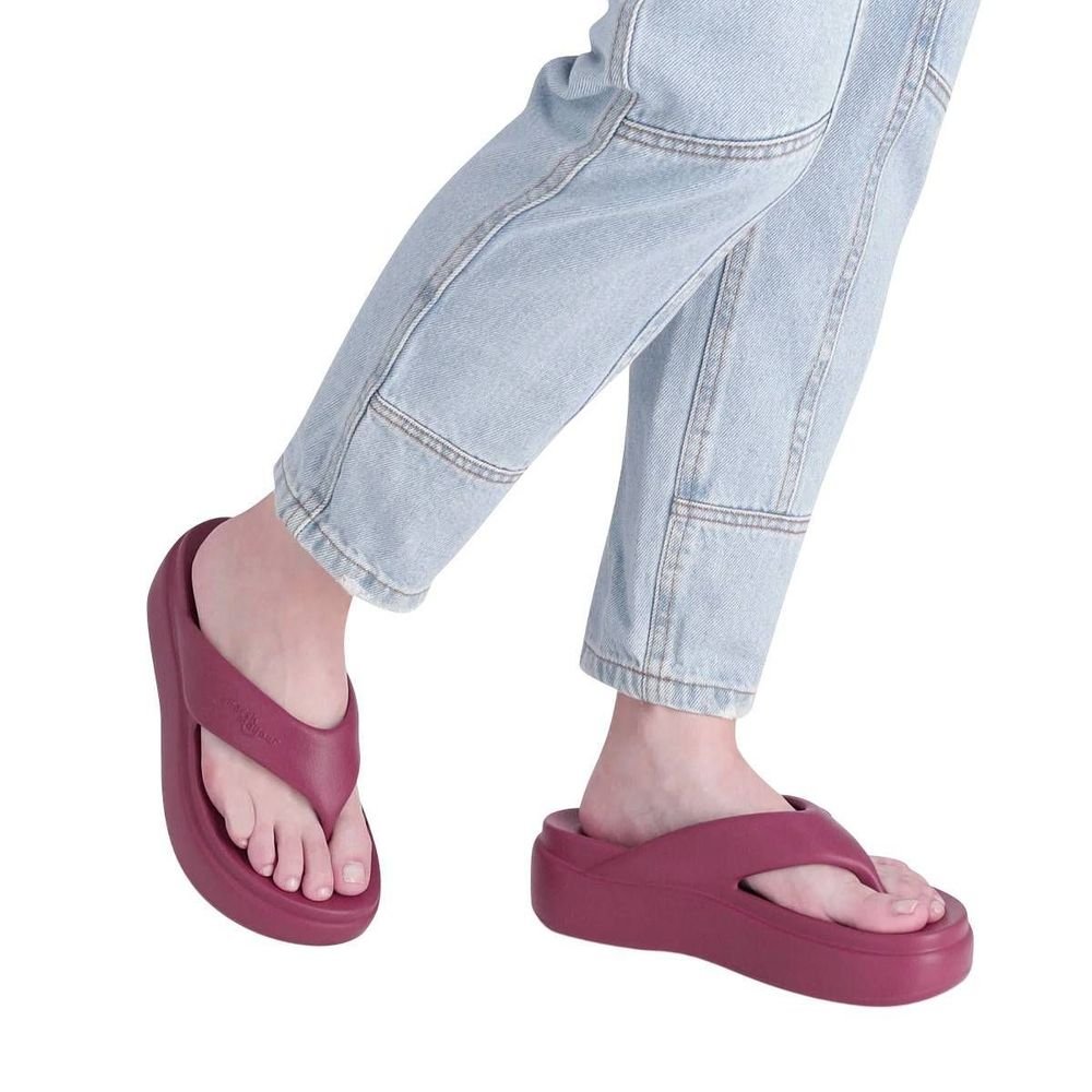 Chinelo Piccadilly Marshmallow Plataforma Feminino Rosa 4