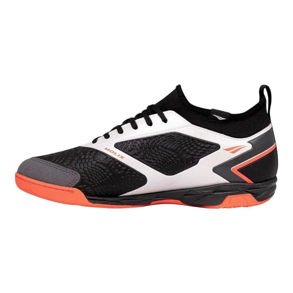 Chuteira Futsal Penalty Evolution Club Locker Y-1 Preto 2