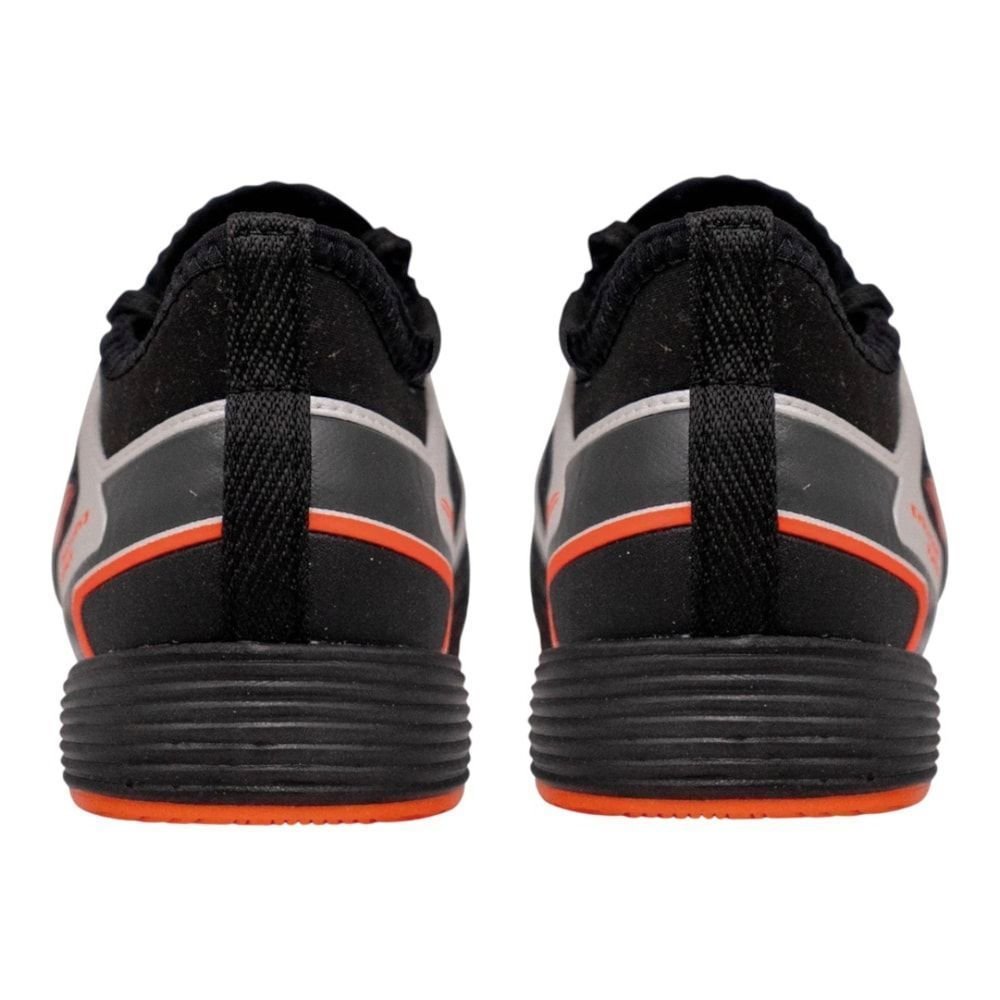 Chuteira Futsal Penalty Evolution Player Locker Y-1 Infantil Preto 3