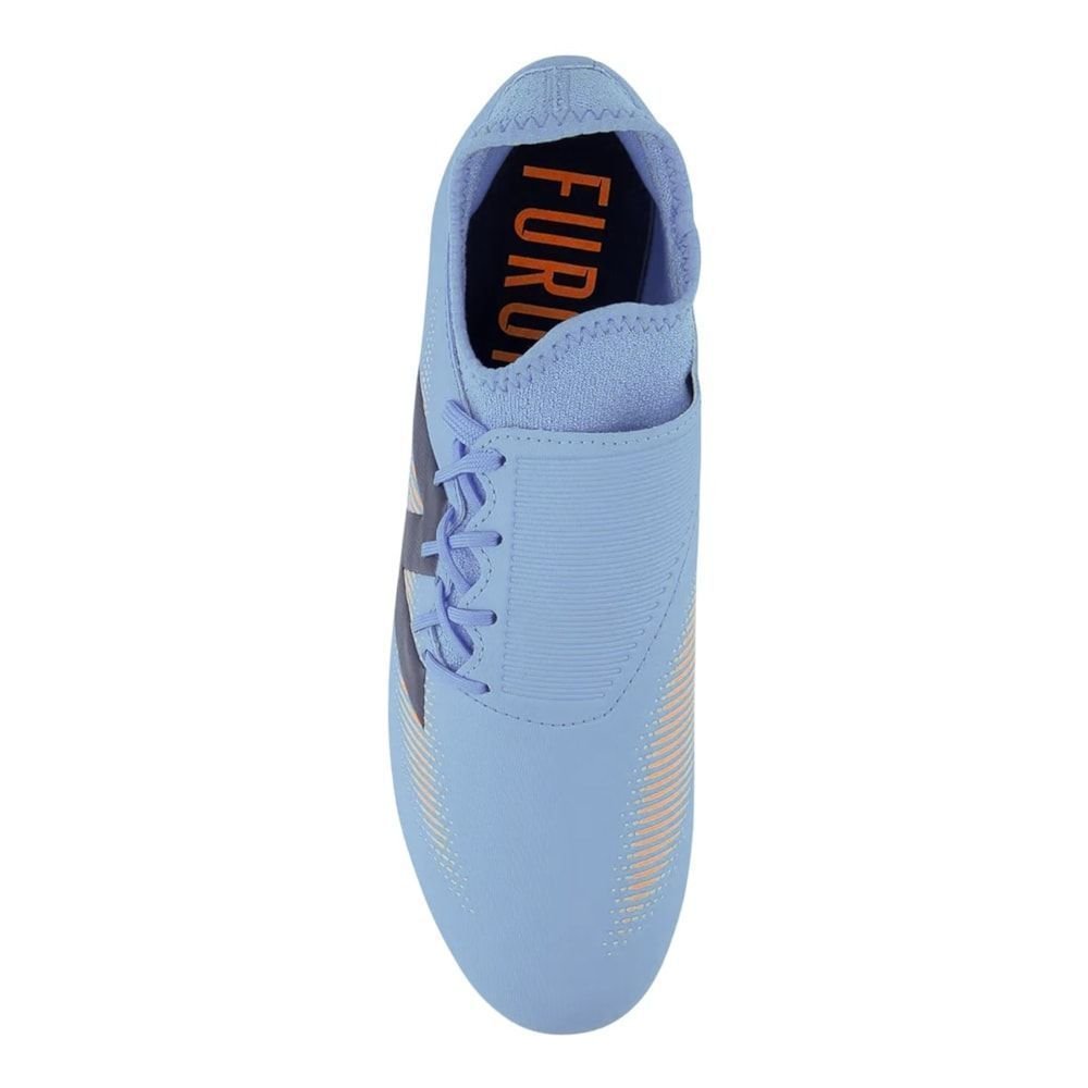 Chuteira Campo New Balance Furon Dispatch FG V7+ Azul 4