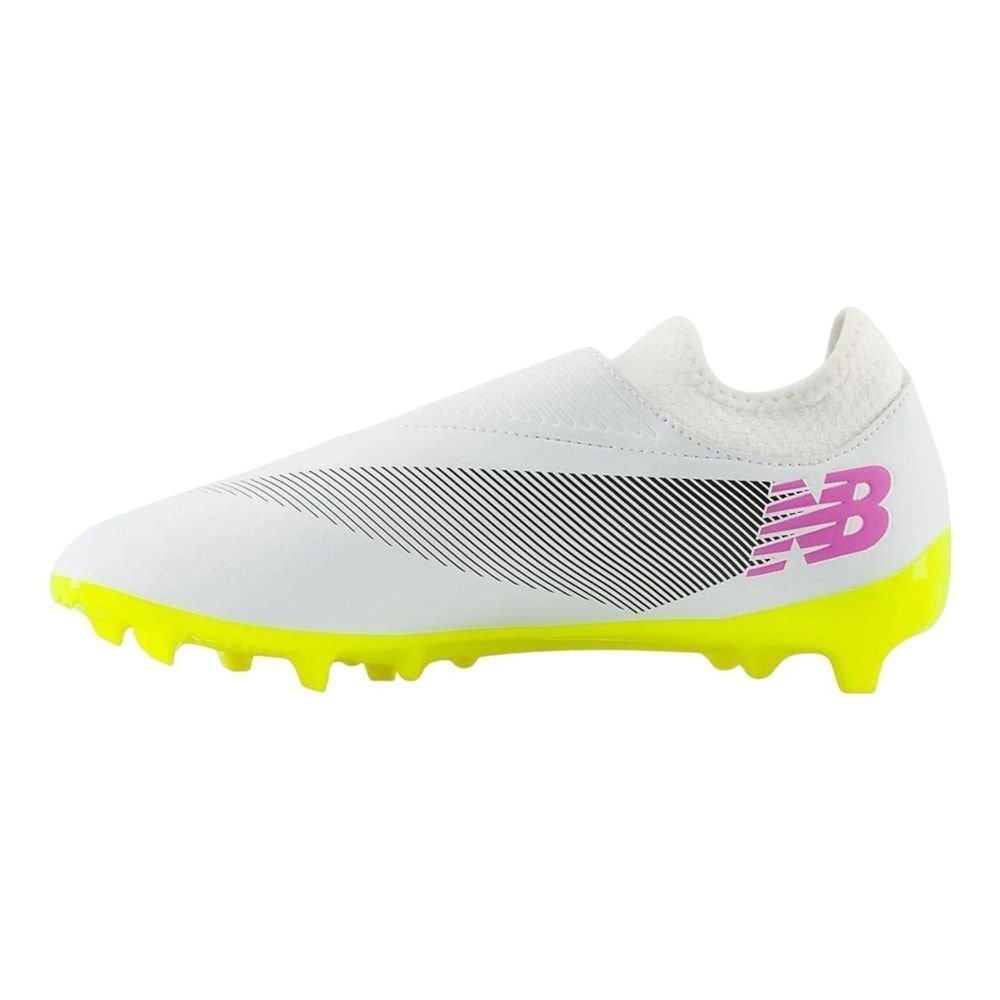Chuteira Campo New Balance Furon Dispatch FG V7+ Branco 2