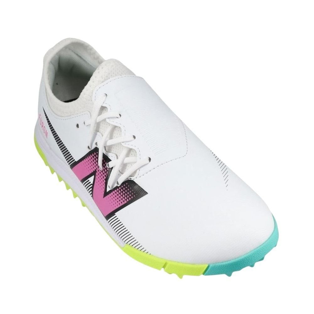 Chuteira Society New Balance Furon Dispatch TF V7+ Branco 3