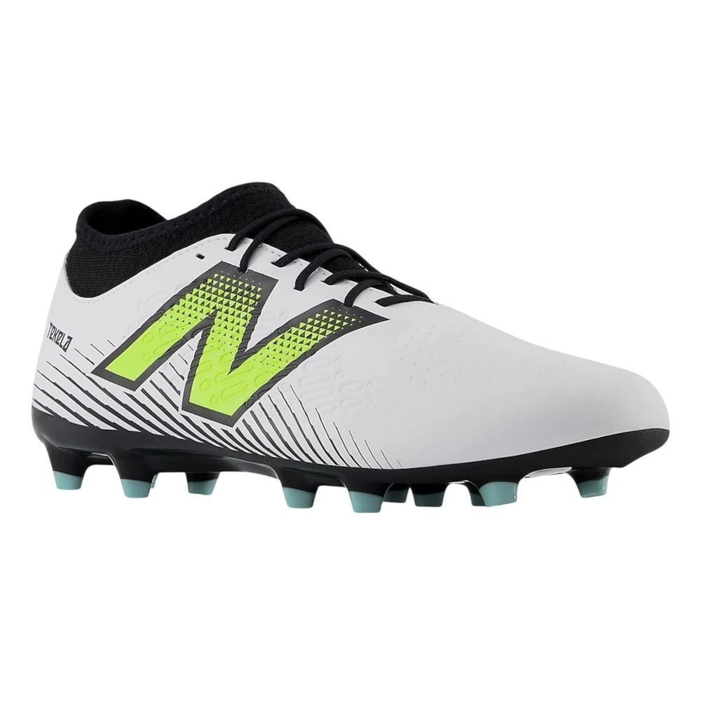 Chuteira Campo New Balance Tekela Magique FG V4+ Branco 3