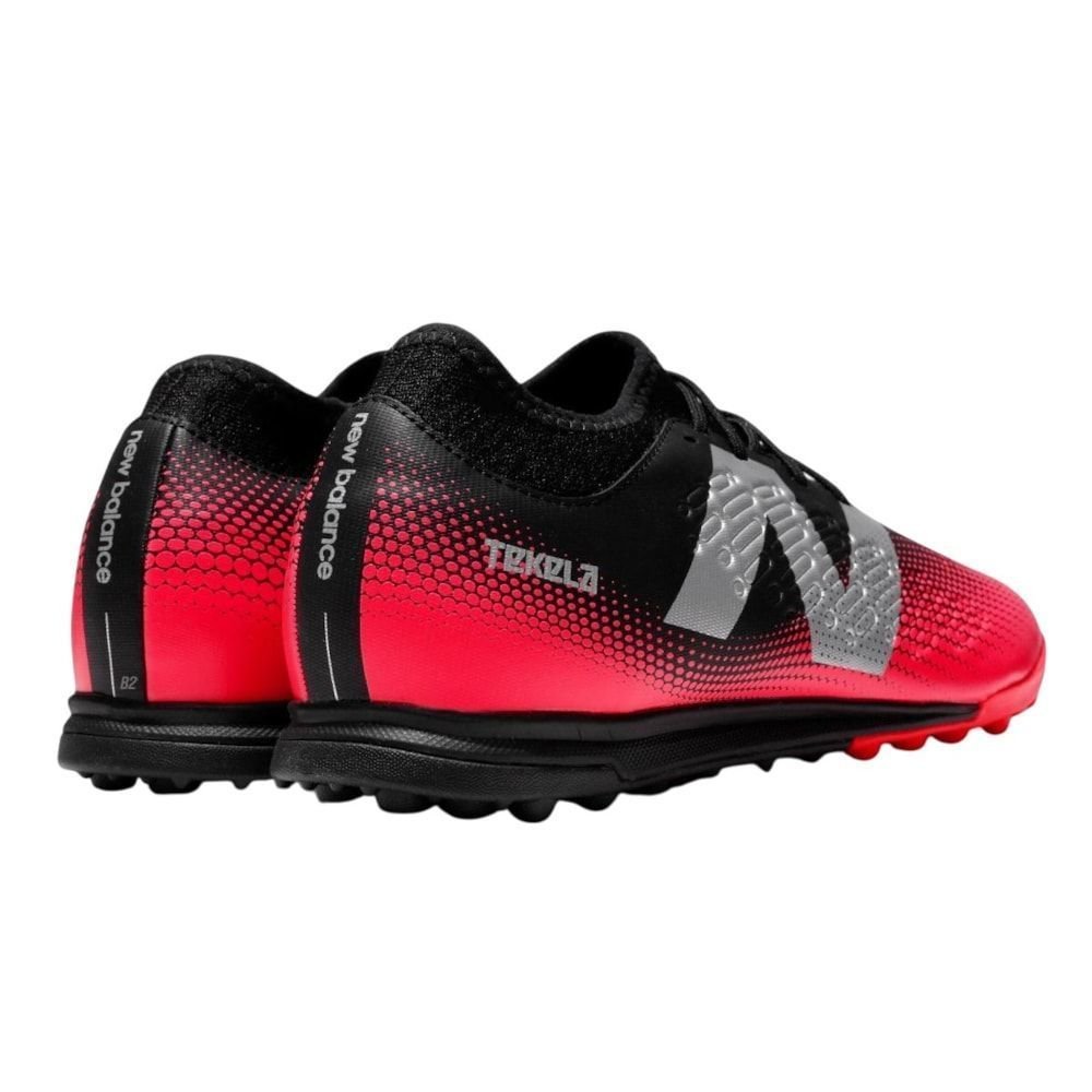 Chuteira Society New Balance Tekela Magique TF V4+ Preto 4