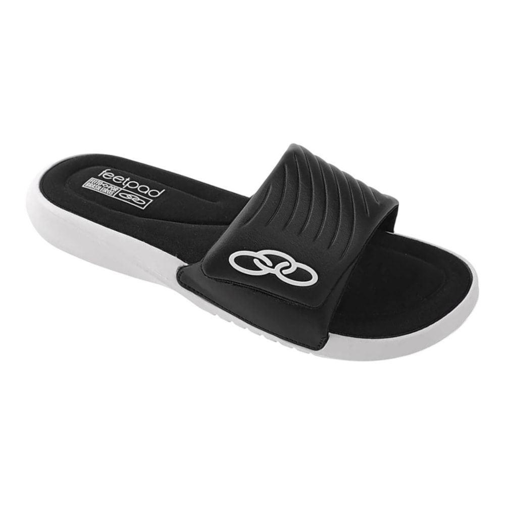 Chinelo Olympikus Melbourne 2 Unissex Preto 3