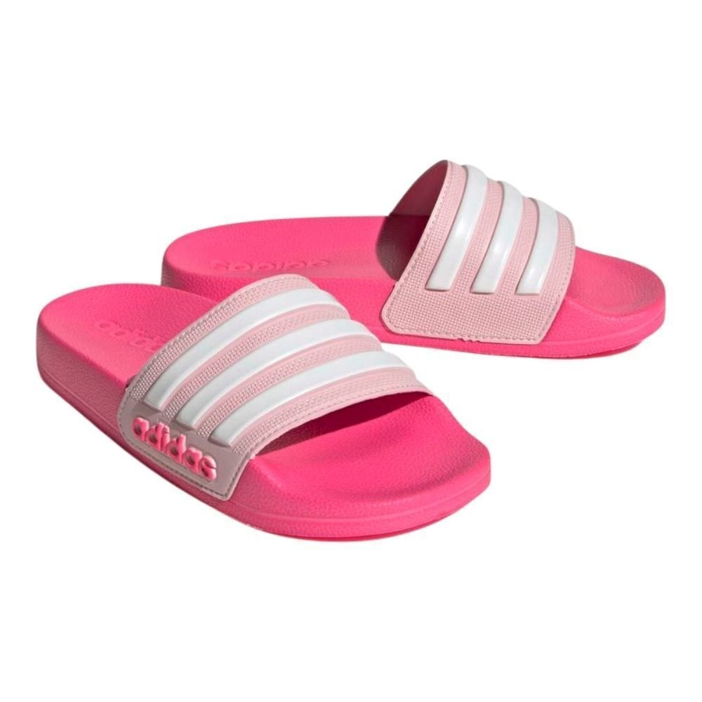 Chinelo Adidas Adilette Shower Infantil Rosa 3