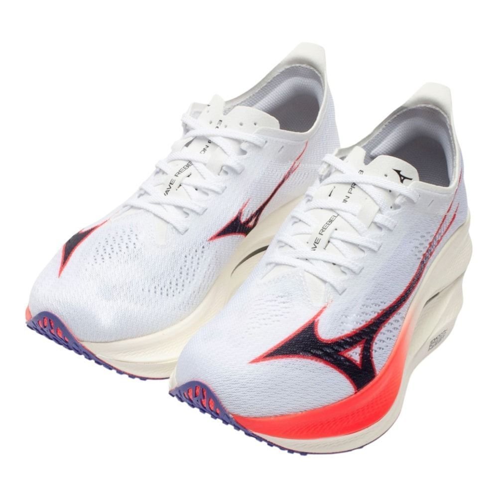 Tênis Mizuno Wave Rebellion Pro 3 Feminino Branco 3
