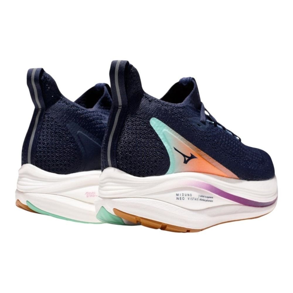 Tênis Mizuno Neo Vista 2 Unissex Azul Marinho 4