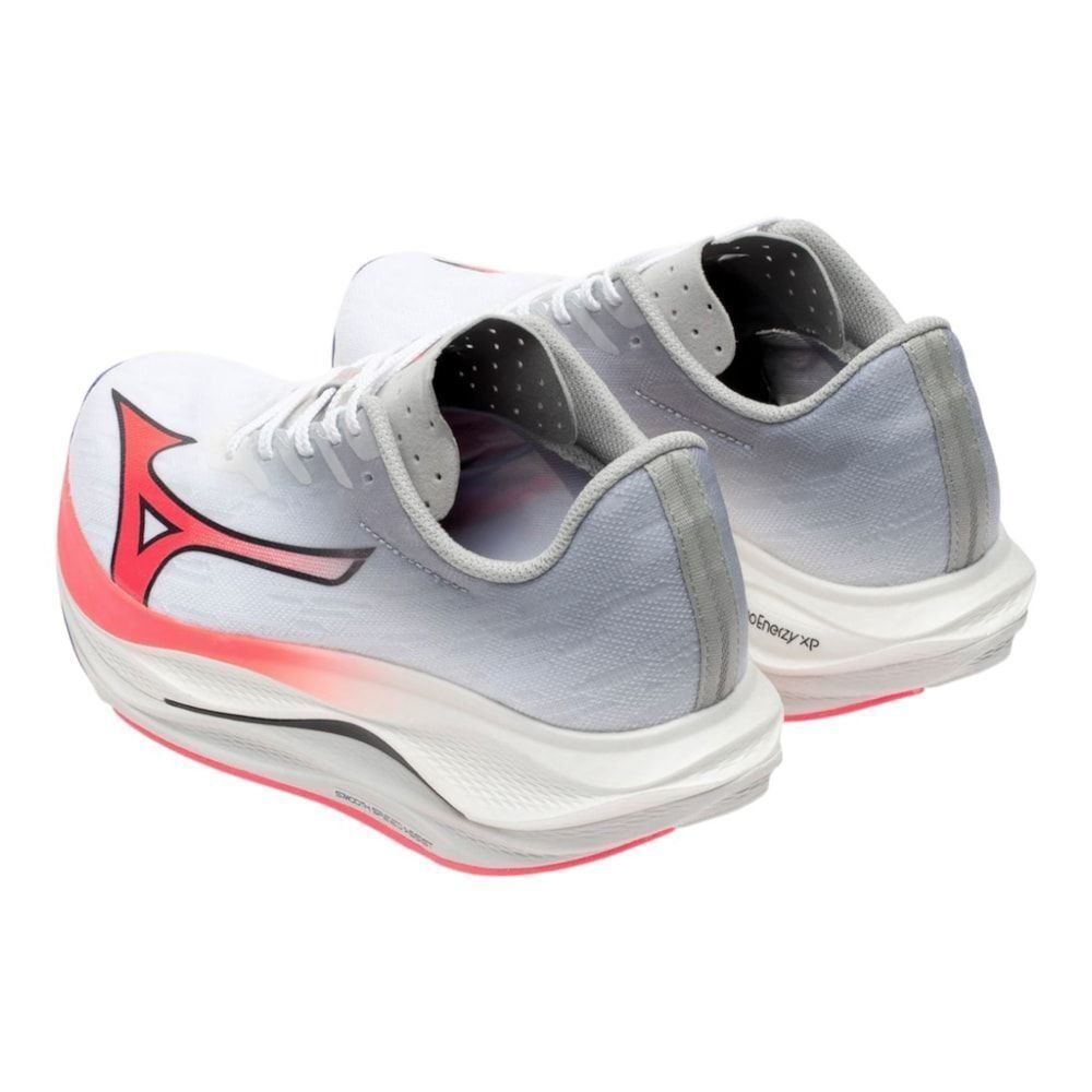 Tênis Mizuno Wave Rebellion Flash 3 Masculino Branco/Cinza 4
