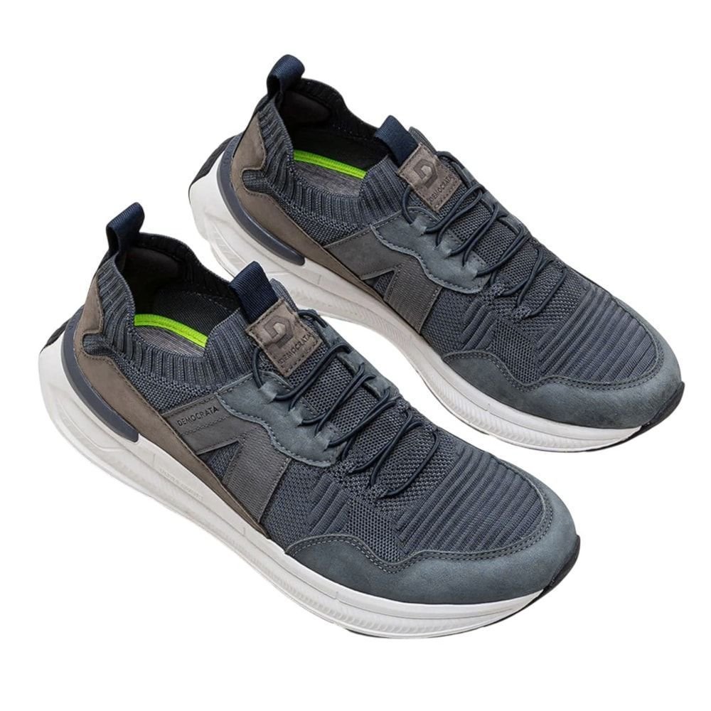 Tênis Democrata Brad Ultra Light Masculino Chumbo 2