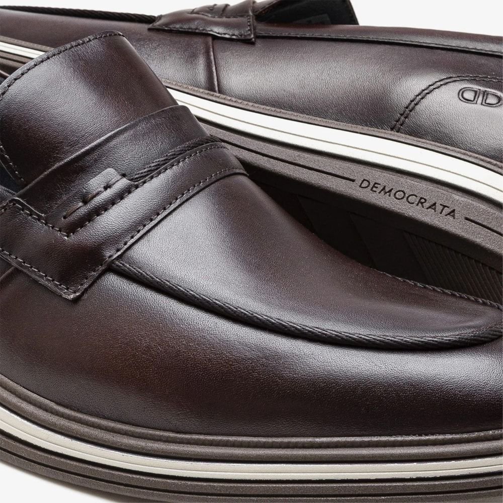 Sapato Democrata Dune Hi-Soft 32 Masculino Marrom 3
