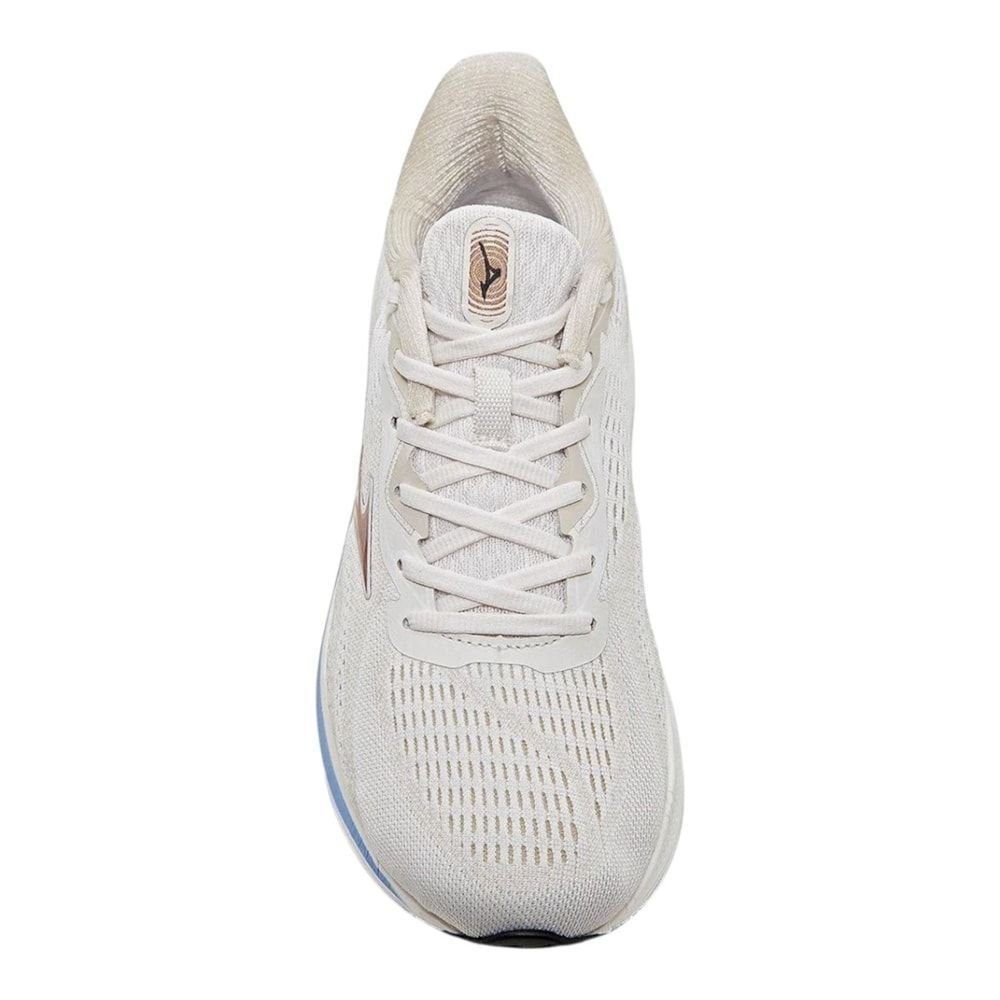 Tênis Mizuno Wave Skyway Feminino Bege 4