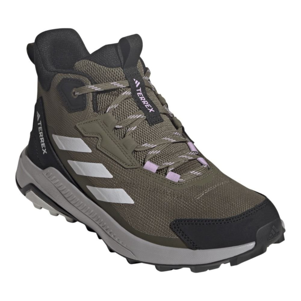 Tênis Adidas Terrex Anylander Mid Hiking Feminino Verde 3