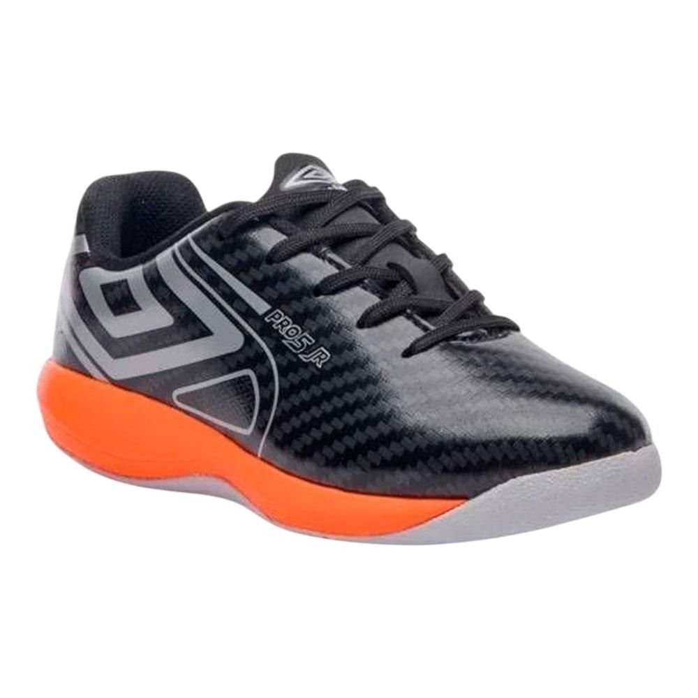 Chuteira Futsal Umbro Pro 5 Infantil Preto 3