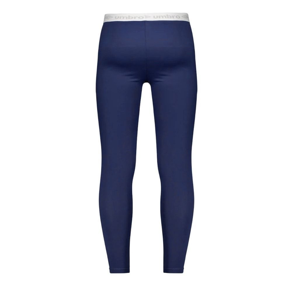 Calça Térmica Umbro Clubes 2024 Masculina Azul Marinho 2