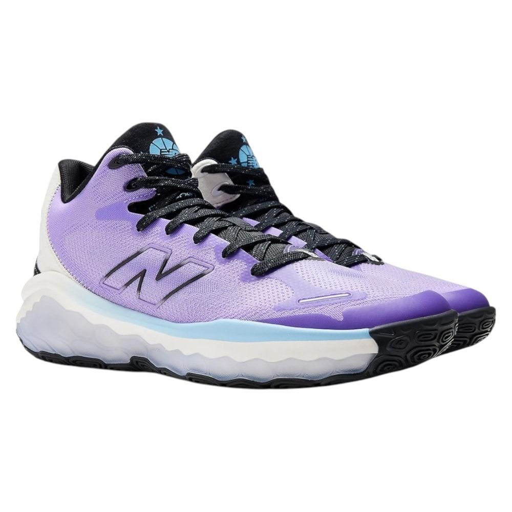 Tênis New Balance Fresh Foam Bb Masculino Roxo 3