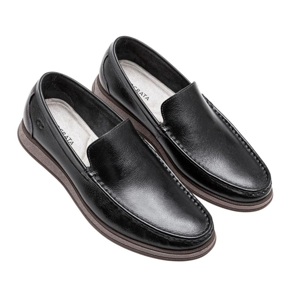 Mocassim Democrata Nash Masculino Preto 2