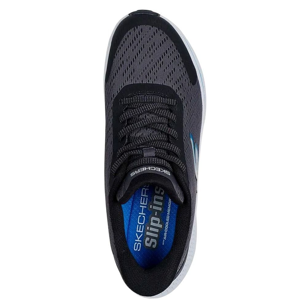 Tênis Masculino Skechers Go Run Consistent 2.0 Masculino Cinza 3