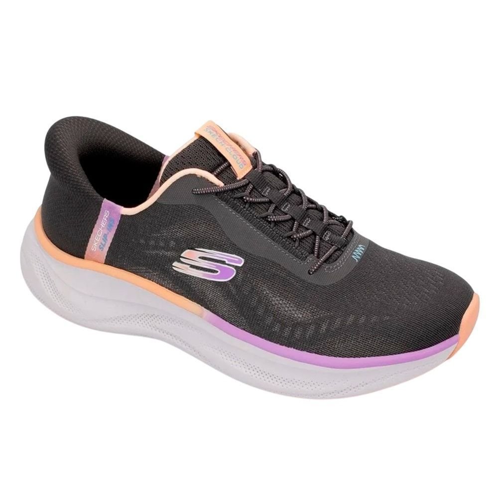 Tênis Skechers Cloud-Perfectly Plush Feminino Marrom 2