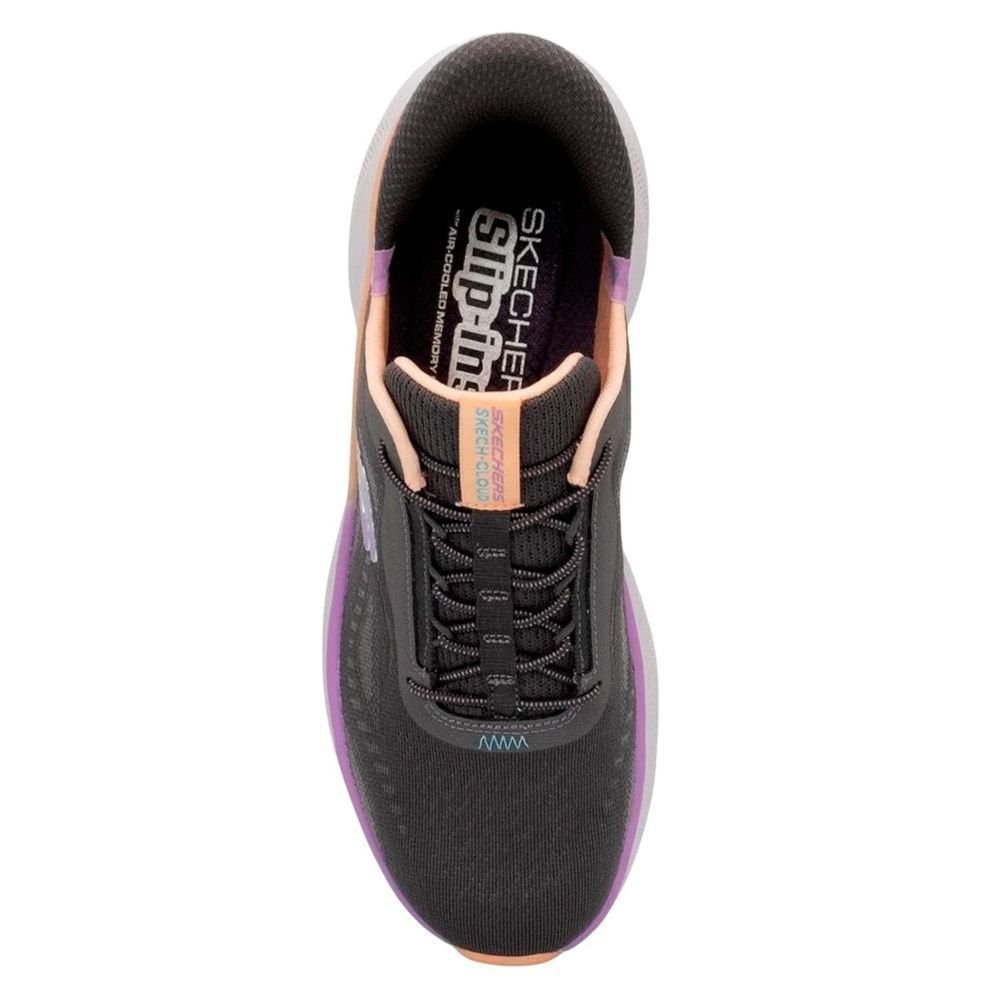 Tênis Skechers Cloud-Perfectly Plush Feminino Marrom 4