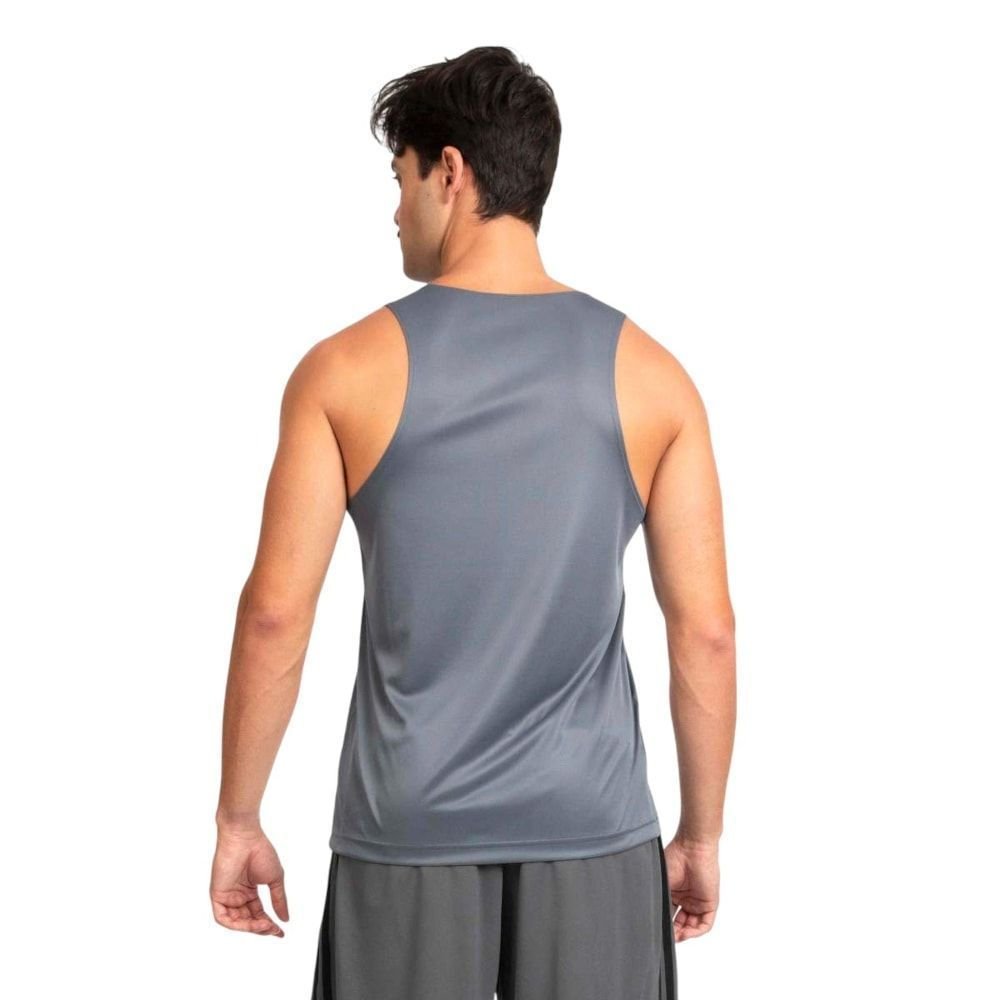 Regata Adidas Treino Básica Masculina Cinza 2