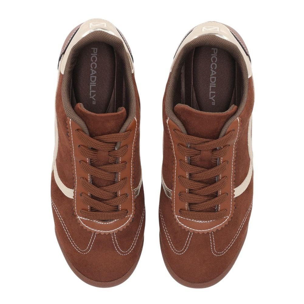 Tênis Piccadilly Kelly Feminino Marrom 4