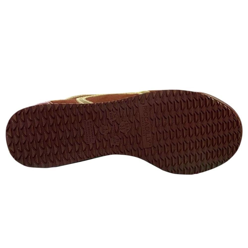 Tênis Piccadilly Kelly Feminino Marrom 6