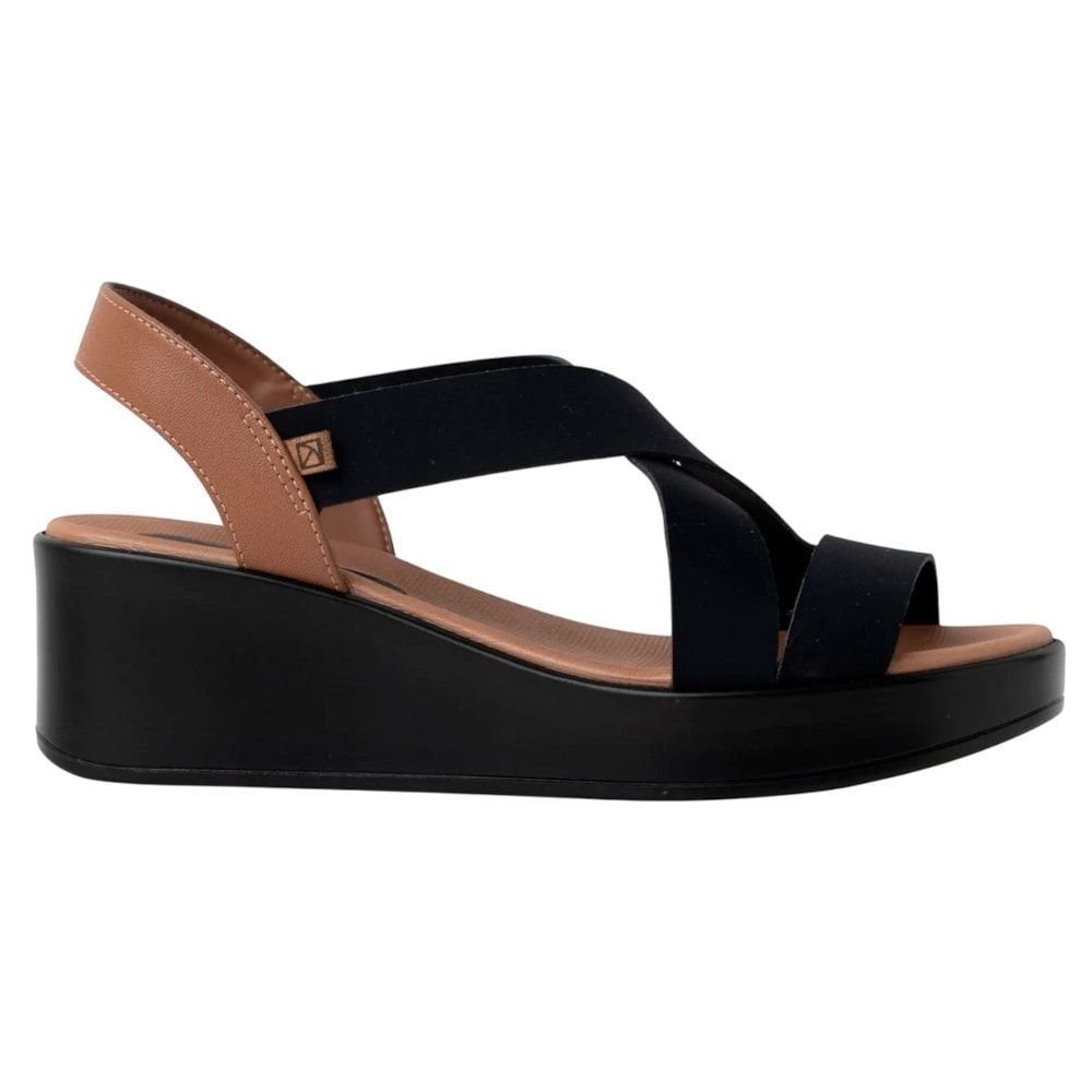 Sandália Piccadilly Anabela Médio Feminina