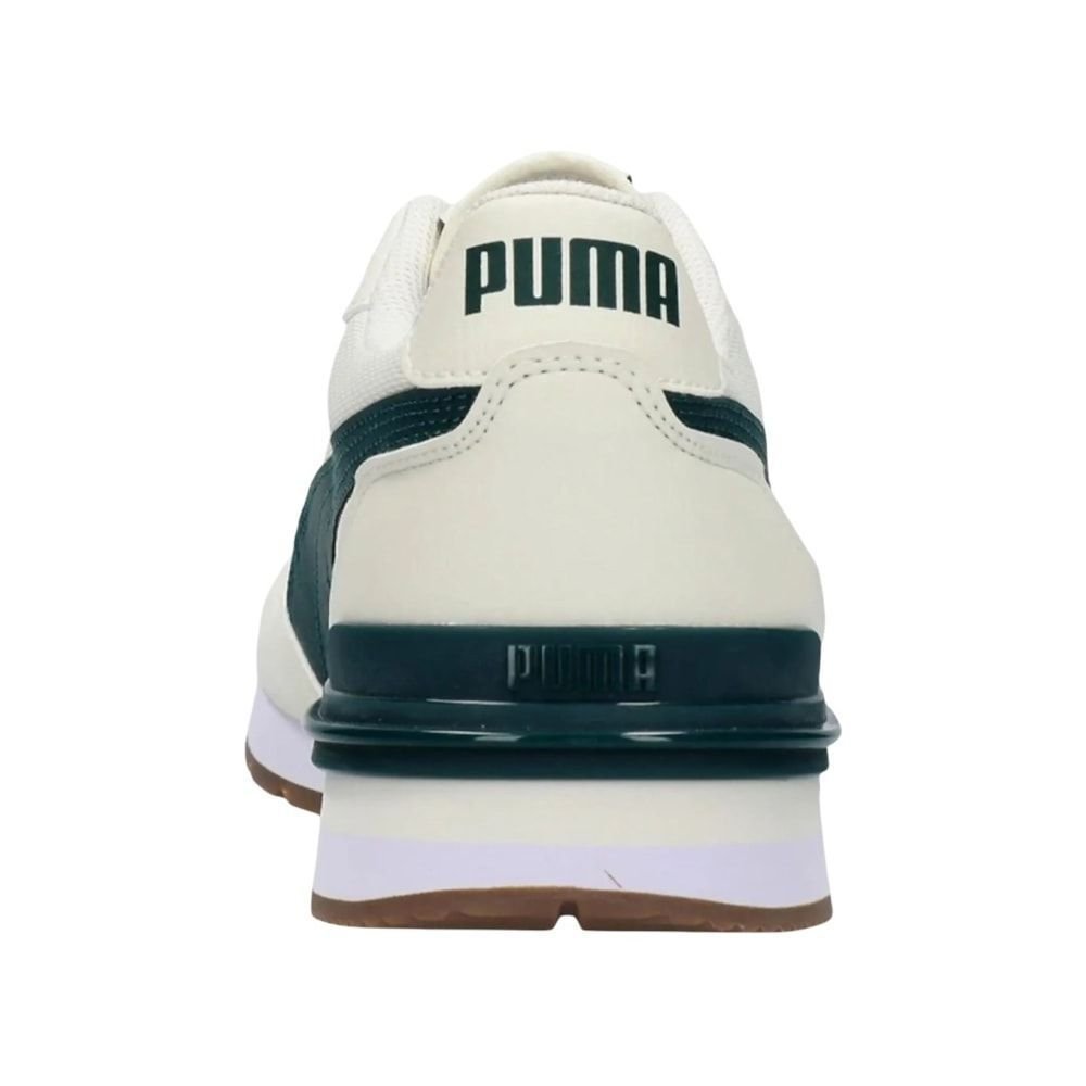 Tênis Puma ST Runner V4 Mesh Masculino Bege/Verde 4