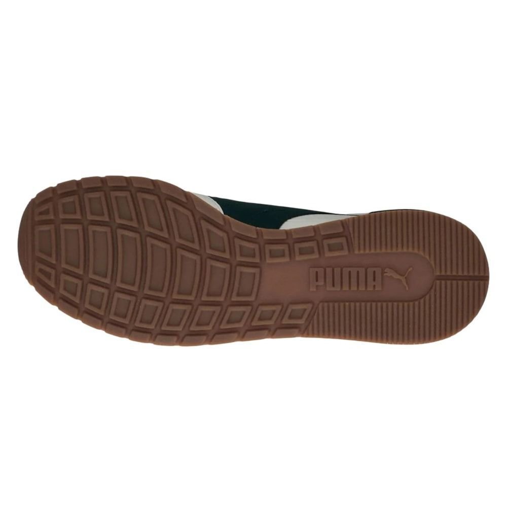 Tênis Puma ST Runner V4 Mesh Masculino Bege/Verde 6