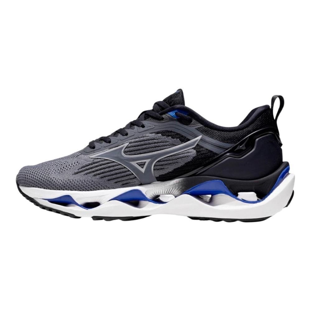Tênis Mizuno Wave Stratos 3 Masculino Cinza 2