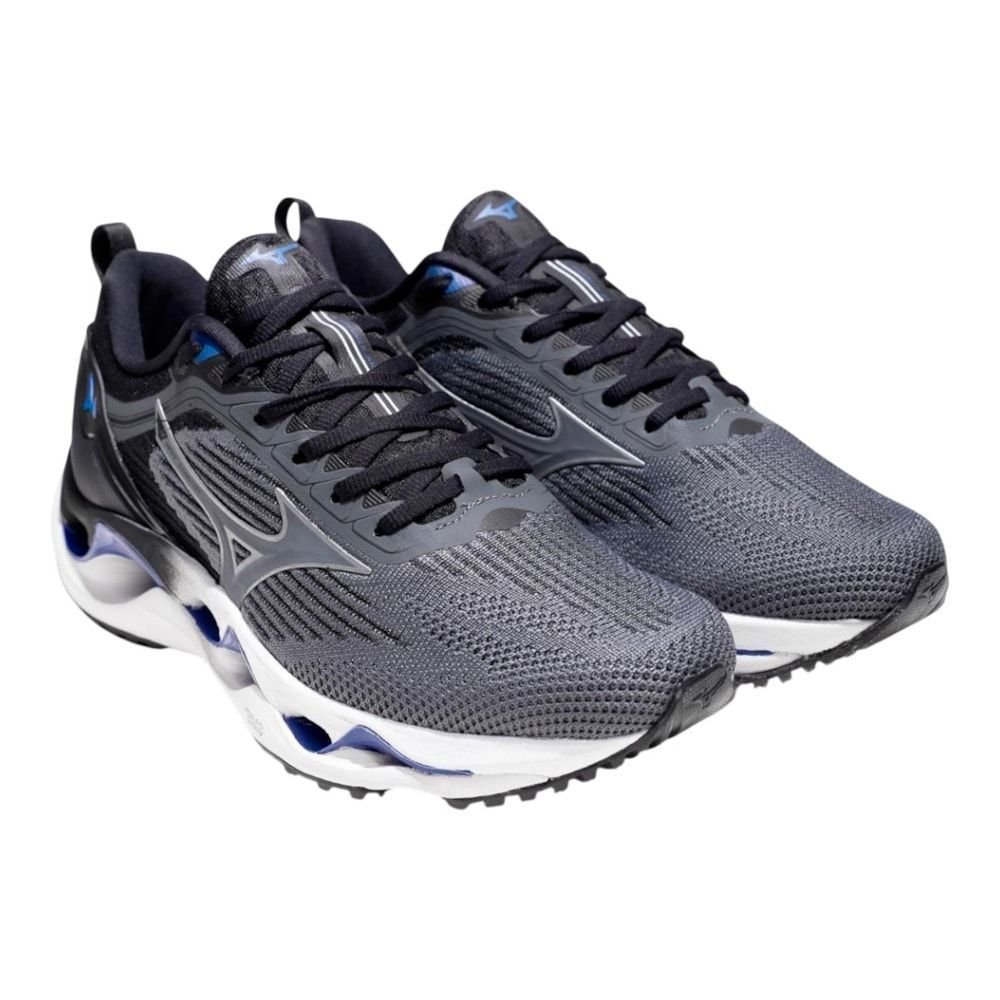 Tênis Mizuno Wave Stratos 3 Masculino Cinza 3