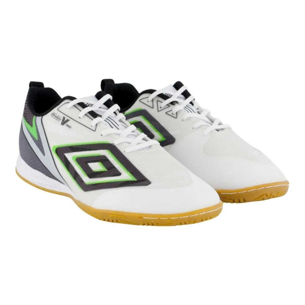 Chuteira Futsal Umbro Sala V Bump Pro Branco 2