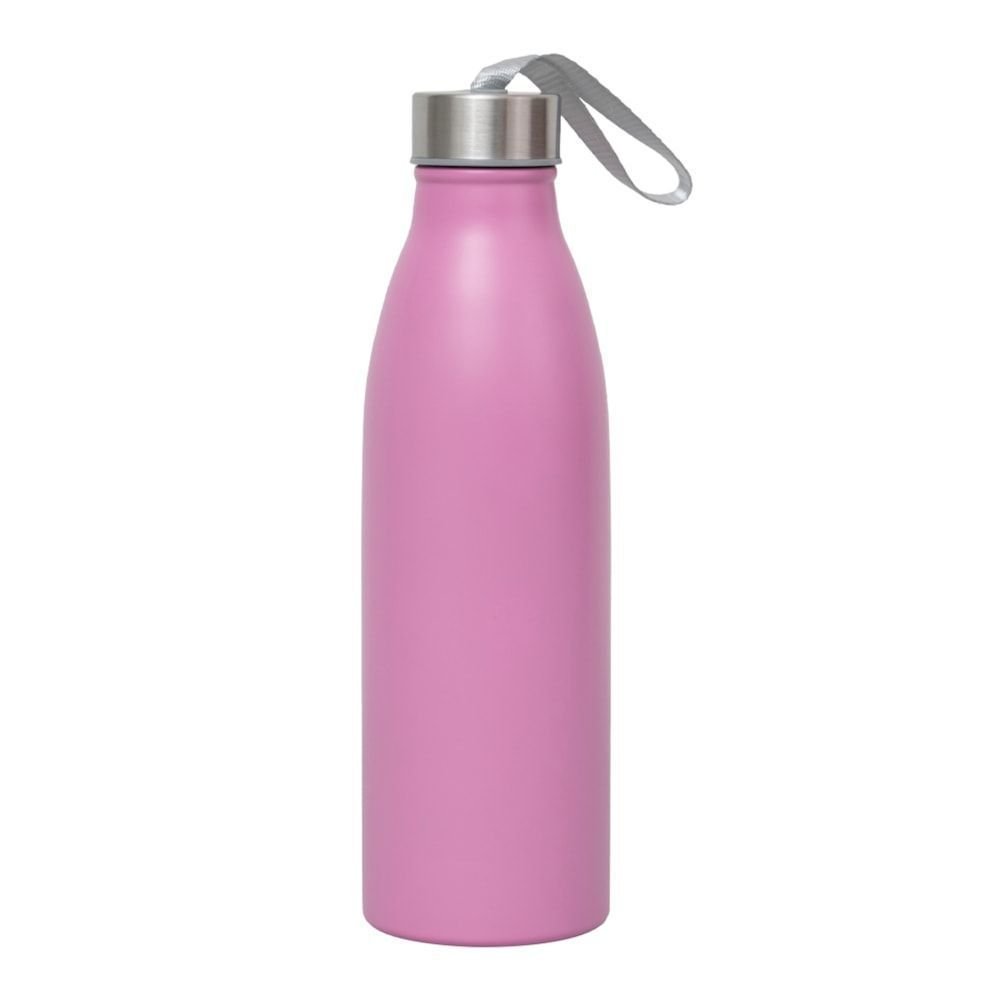 Garrafa Térmica Yins Fortune Aço Inox 750ML Rosa 2