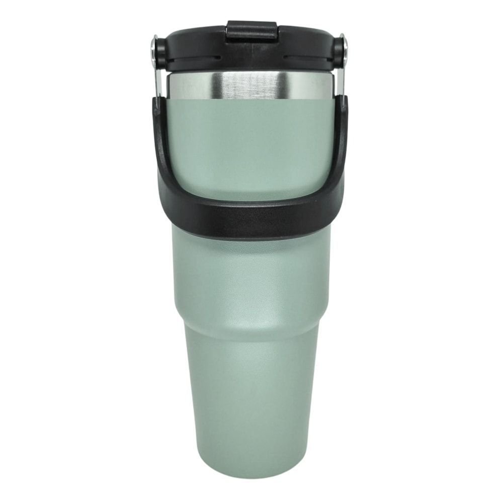 Copo Térmico Yins Handle Aço Inox 900ML Verde 2